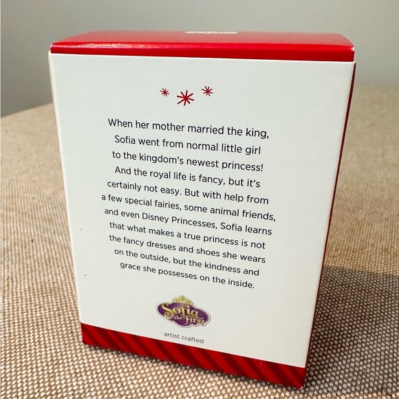 NEW! Hallmark Keepsake 2014 Sofia the First Ornament - Picture 3 of 3